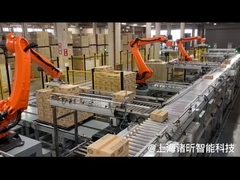 Logistics robot line