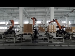KUKA robot three-machine linkage