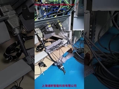 KUKA KR C4 emergency stop button wiring and function verification