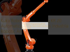 Kuka Robot Programming  KR 20  Automatically Stack Goods Industrial Robotic Arm