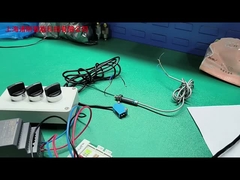Demonstration of wiring for photoelectric sensors