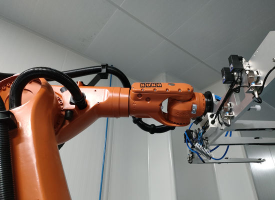 KUKA KR60-3 Industrial Robot Cell with Robot Training and IP65 Protection Rating