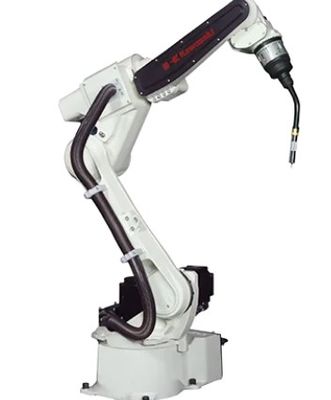 Automated Welding Kawasaki Robot Arm BA006N Industrial Automation