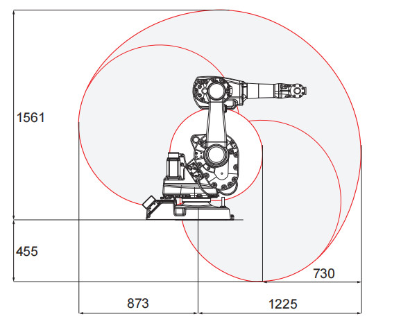 Irb 1600 Manual Mechanical Robot Arm 6kg 1.45m 6 Axis Robot